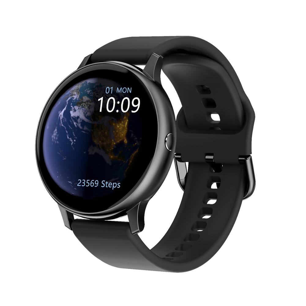 SARMIY DT88 PRO Smartwatch - 1.2" Round Display, IP67 Waterproof, Heart Rate Monitor, Fitness Tracker: Black