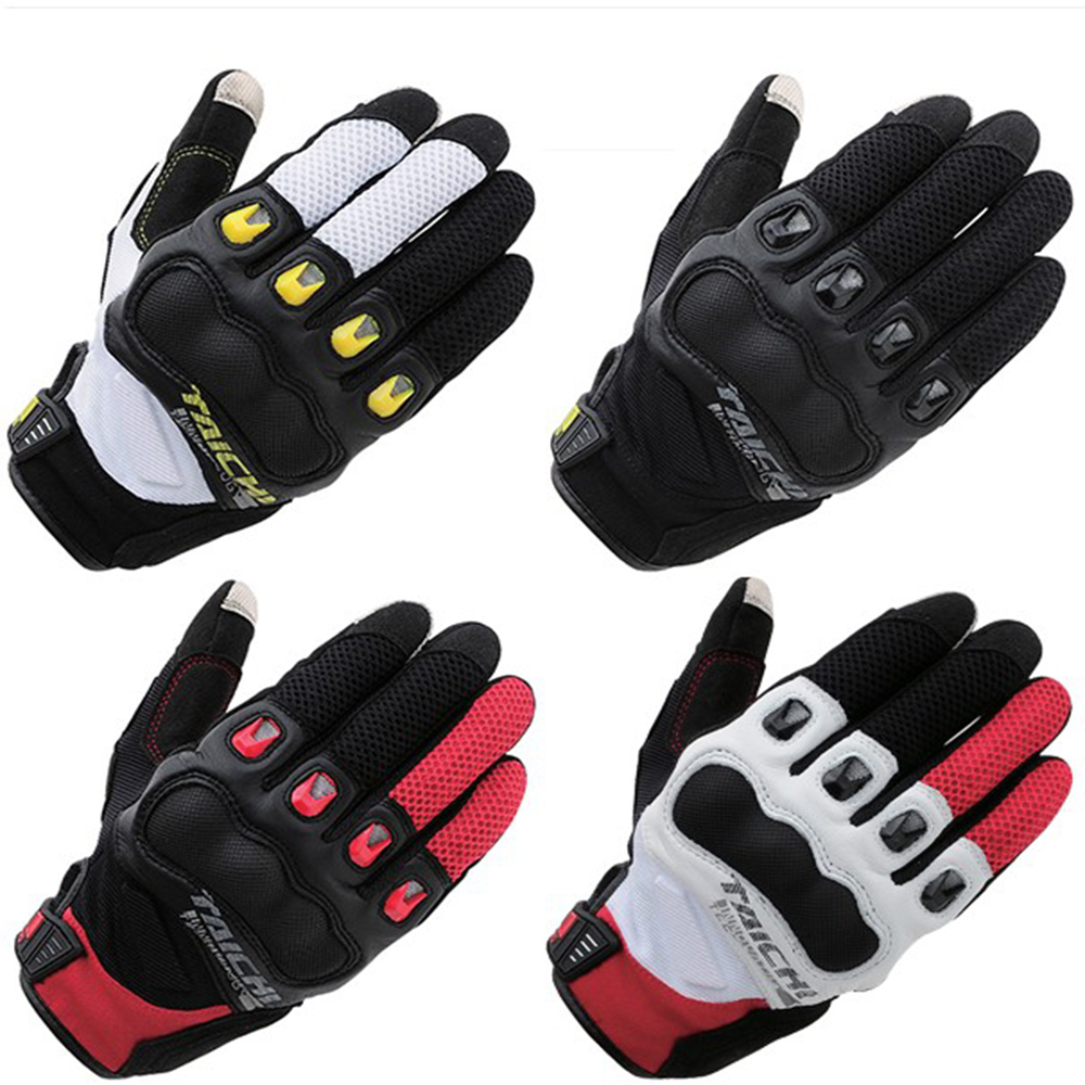 Zwart witte rst 412 mesh carbon zomerhandschoen voor motor, auto, mtb, fiets, heren