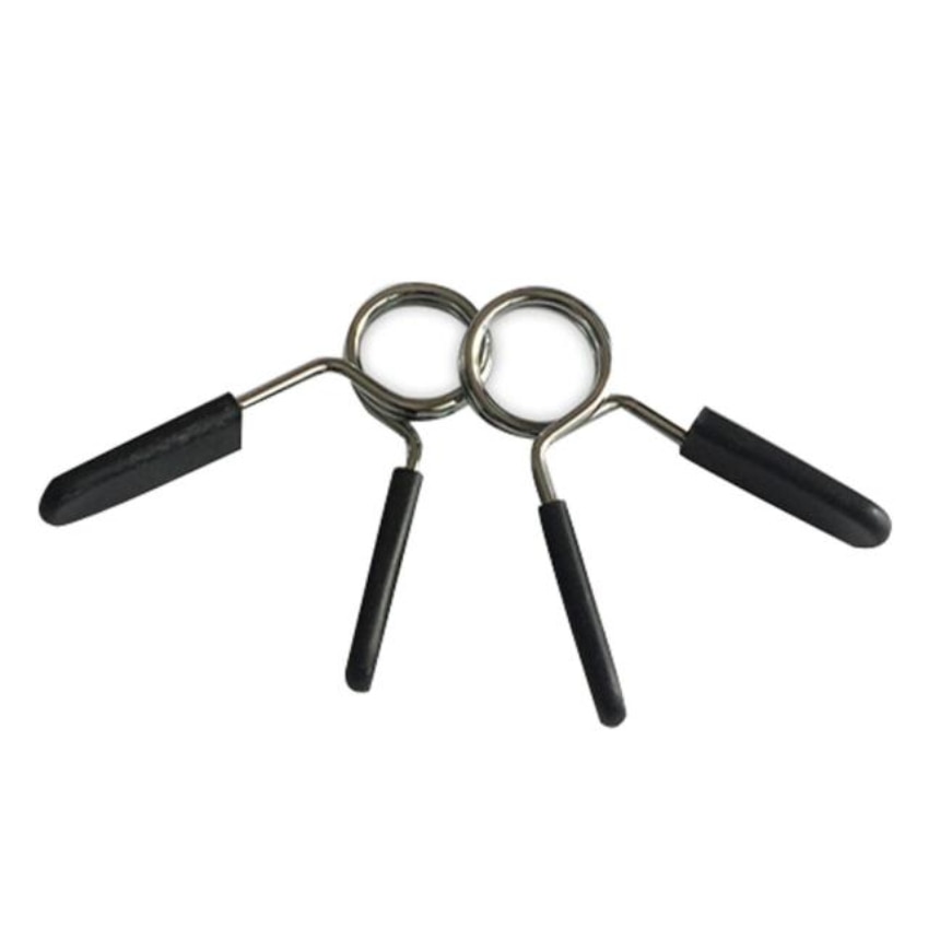 2 stuks 25mm halterstang gymspring klemklemmen voor gewichtsstang halter gewichtheffen fitness trainingsapparatuur vergrendelingsbek