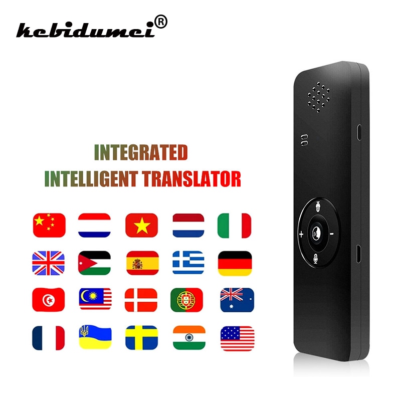 Smart Voice Vertaler Draadloze Bluetooth Foto Vertaling Smart Toespraak Business Real-Time Voice T11 Vertaler Multi-Talen