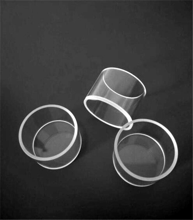 OD34 * 25 12ml cilíndrica célula cuvete de quartzo para medições de reflexão