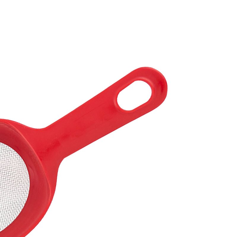 Stainless Steel Long Handle Flour Sieve with Hanging Hole Strainer and Colanders FDA approved Product Kitchen&Dining