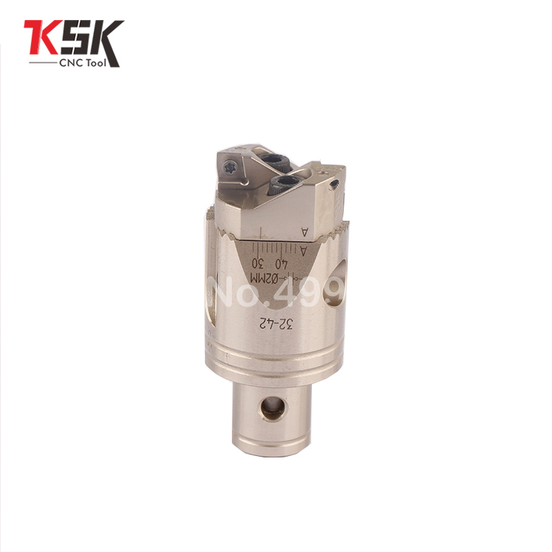 Nouvelle tête d'alésage rugueuse à deux bits RBH32-42 haute précision RBH à deux bits utilisée pour les trous profonds