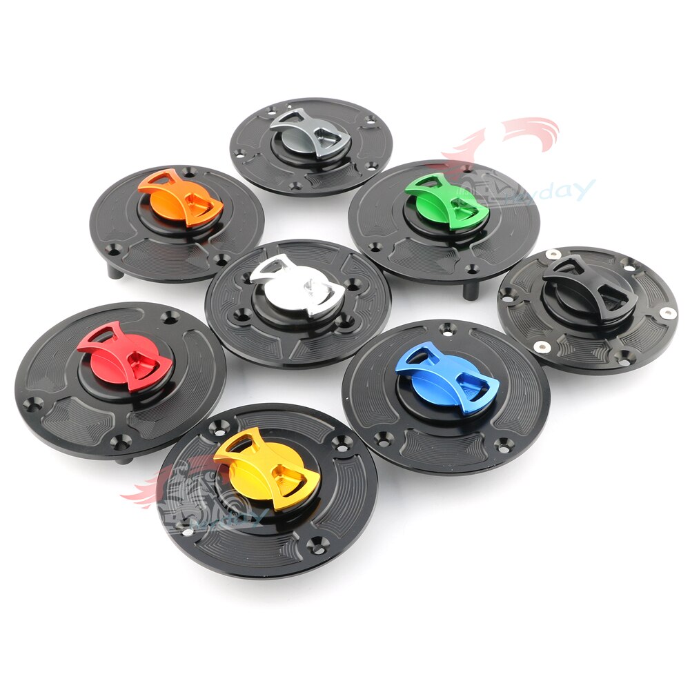 Keyless Gas Tank Cap Cover For Yamaha R25 /a MT10 / FZ8 FZ16 /R125 /XSR700 / XSR900 (ABS) /R3 14-15