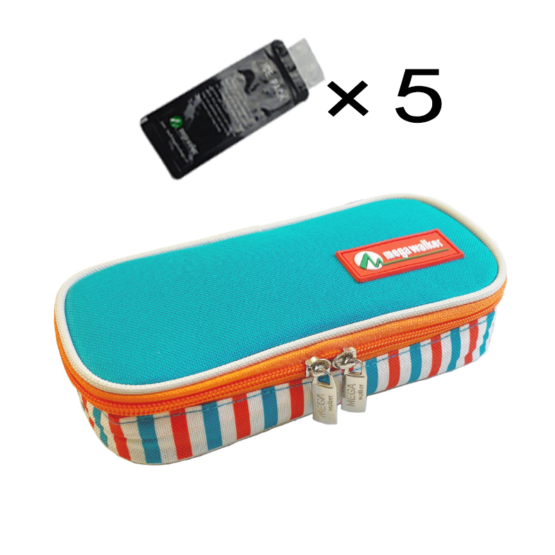 mega Insulin-Kühlbox, mittelgroße Tasche, tragbar, isoliert, für Diabetiker, Insulin-Reise, Nylongewebe, Eisbeutel aus Aluminiumfolie: MULTI