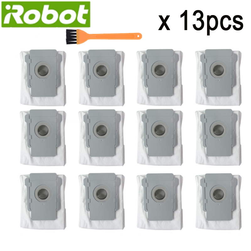 Stofzuiger Stofzak Vervanging Robot Automatische Vuil Verwijdering Tassen Voor Irobot Roomba I7 I7 +/I7 Plus E5 e6 E7 S9