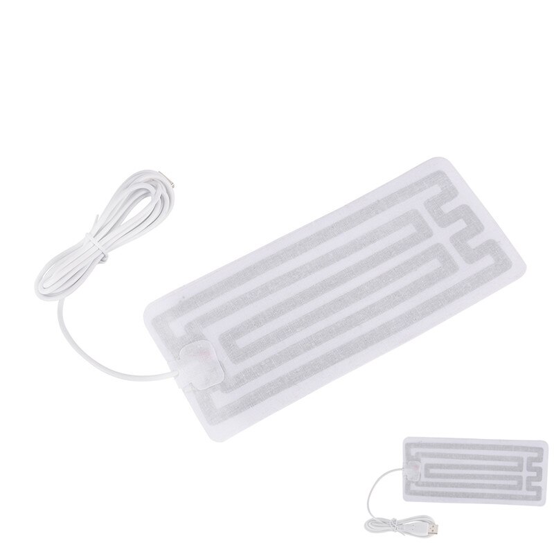 1 para 5V USB element grzewczy film grzałki wkładki zimowe odkryty narty sportowe wkładki robić ogrzewania utrzymać ciepło dla mężczyzn kobiet buty 7*18cm