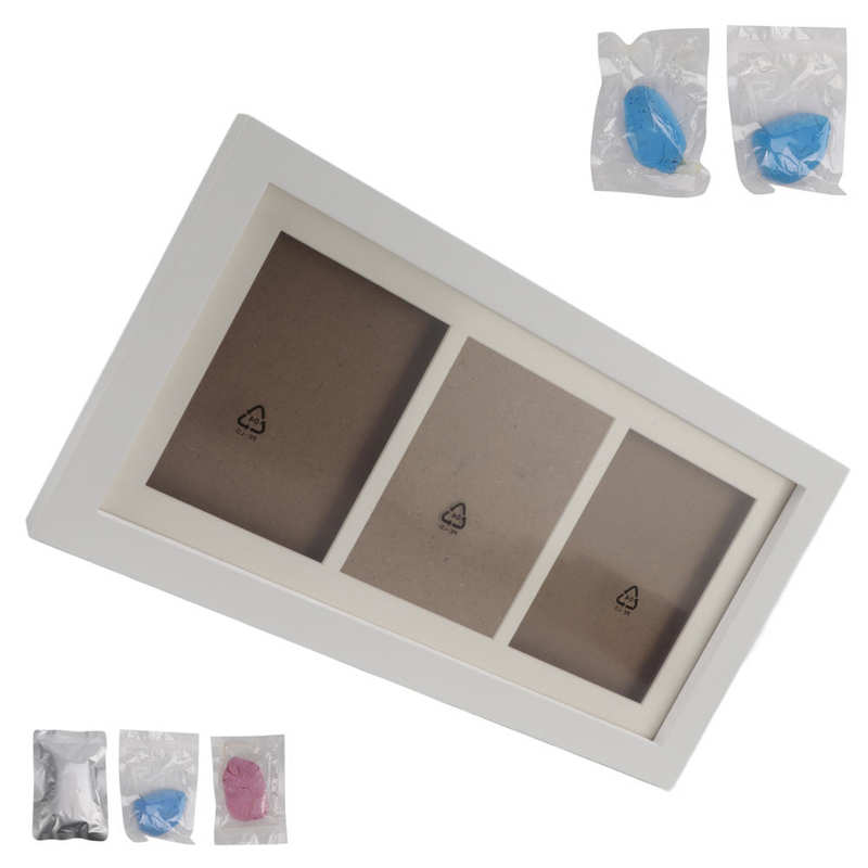 Paw Print Frame Kit Memorial Paw Print Keepsake Kit for Cats