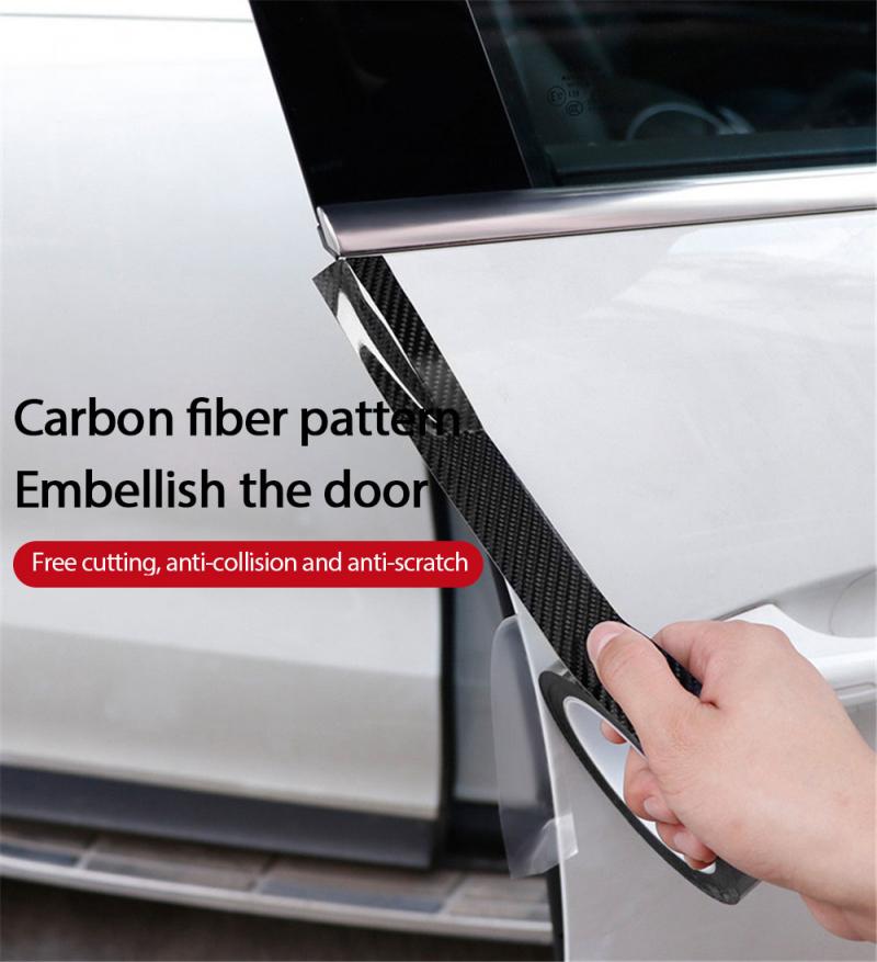 Auto Sticker Diy Plakken Protector Strip Auto Instaplijsten Zijspiegel Anti Kras Tape Waterdichte Bescherming Film Auto Accessoires