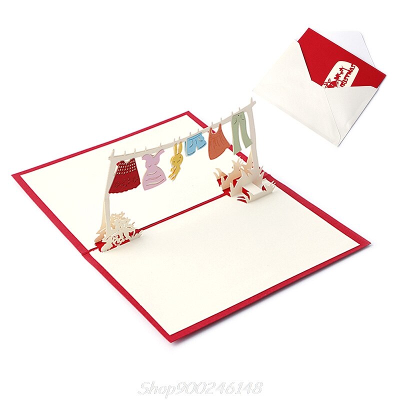 25 Styles 3D Pop UP Greeting Card Cat Box Animal Christmas Thanksgiving Birthday Handmade Jy16 20: 14