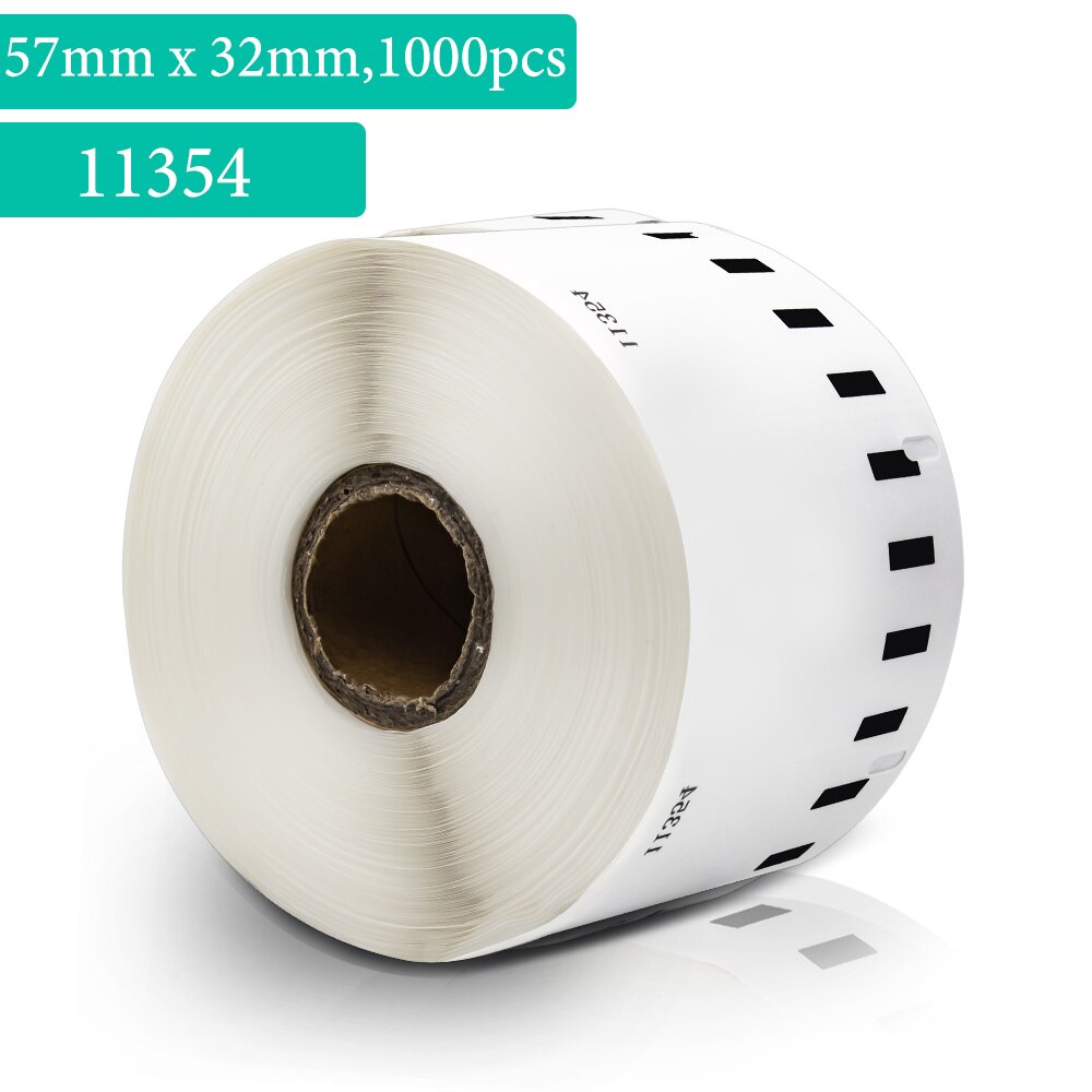 Meerdere Maten Label Roll Lw 11352 11354 30252 99010 30256 Label Compatibel Voor Dymo Labelwriter 400 450 450Turbo Label printer: 11354