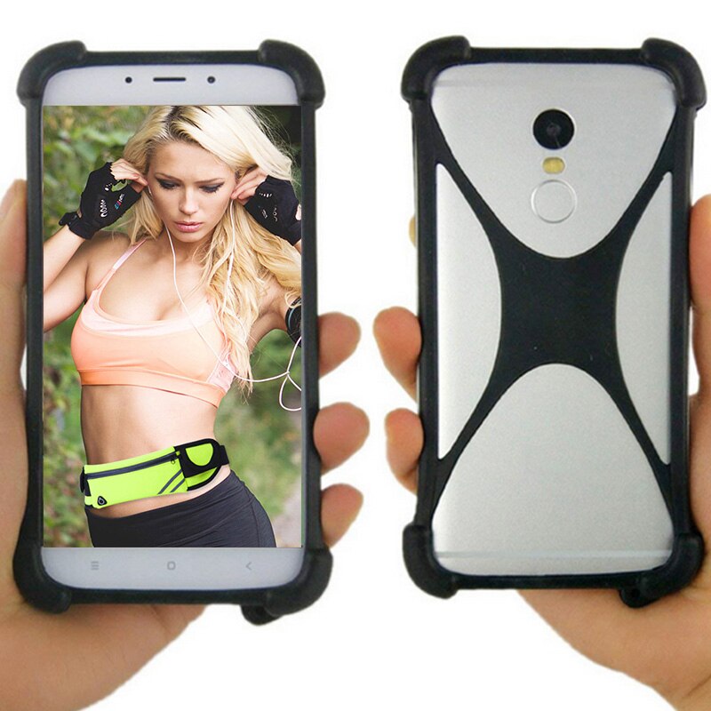 Universal phone case For 4 Strike View Selfie Max Case Silicone Bumper Cell Phone Elastic Stretch Cover Soft Skin Cases