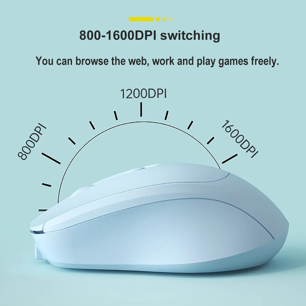 Bluetooth 5,1 Maus 2,4G Drahtlose Maus Dual-Modus Wiederaufladbare Maus Gaming Maus 1600DPI Stille Mäuse Für Macbook tablet Laptop