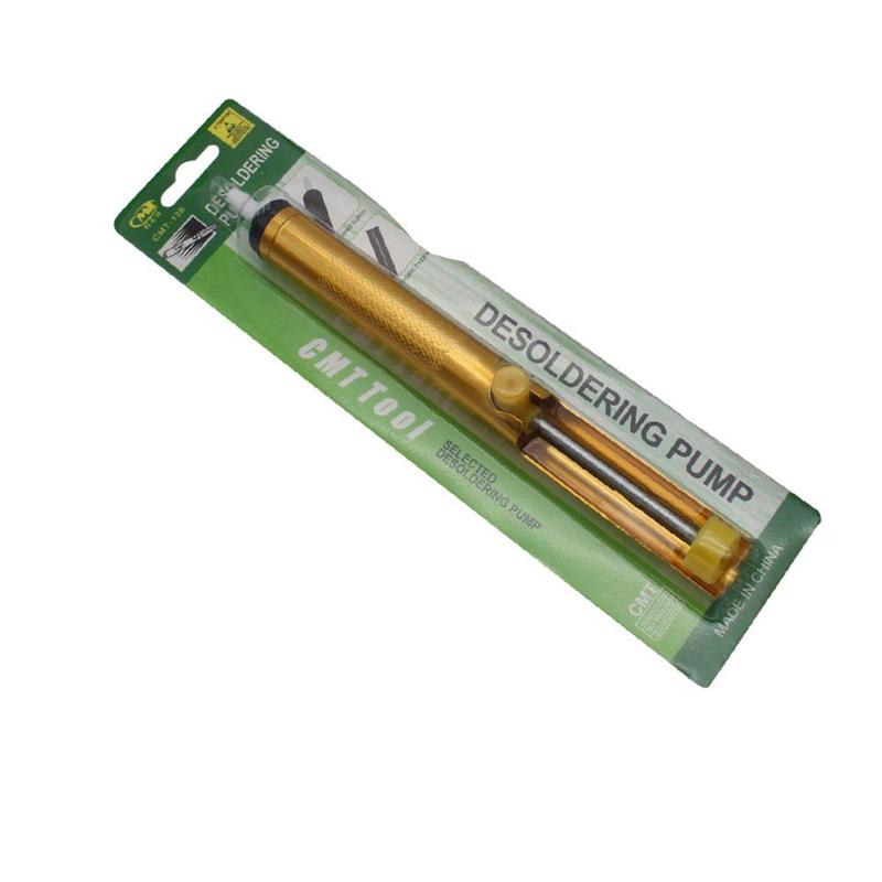 Aluminum Desoldering Pump Suction Tin Gun Soldering Removal Vacuum Sucker Tools Soldering Welding Hand Pen Iron Desolder: 1
