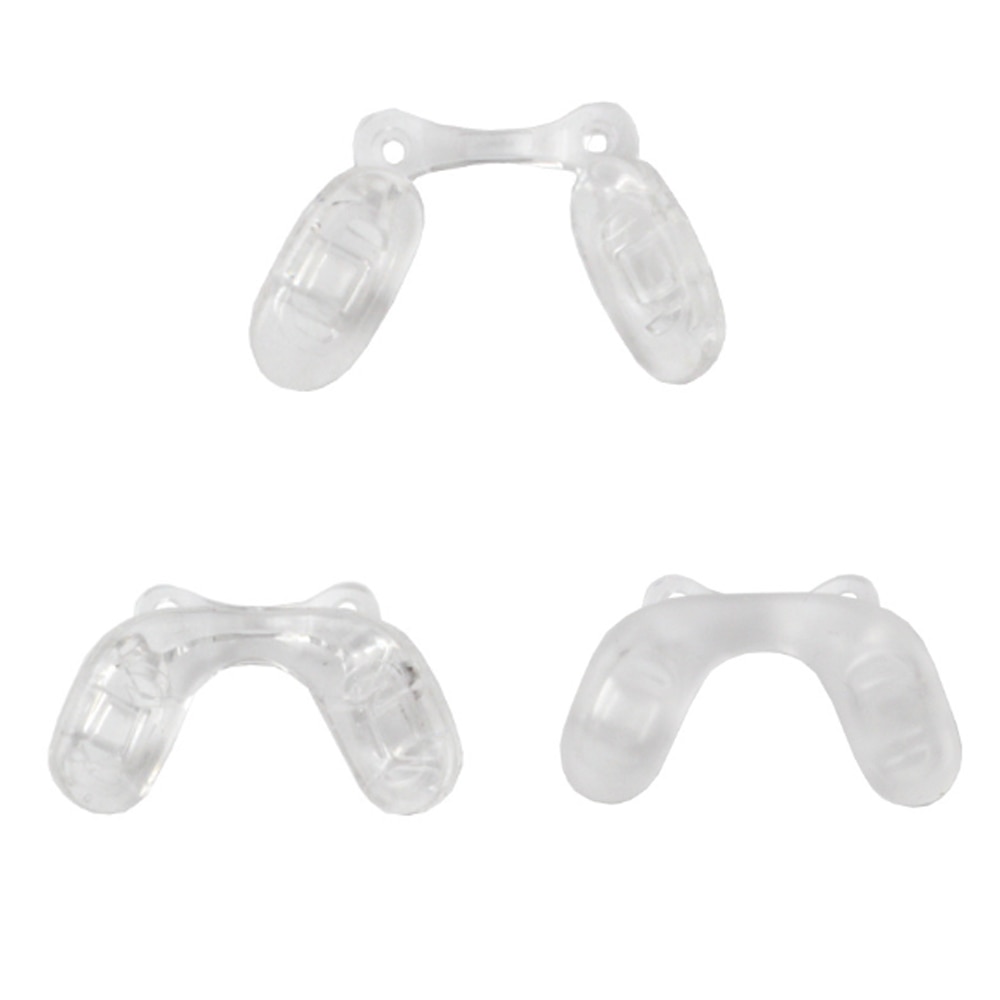 10pcs Multistyle U Silicone Siamesi Occhiali Naselli Morbidi per I Bambini Kid Su Occhiali Anti-Slittamento Nose Pad