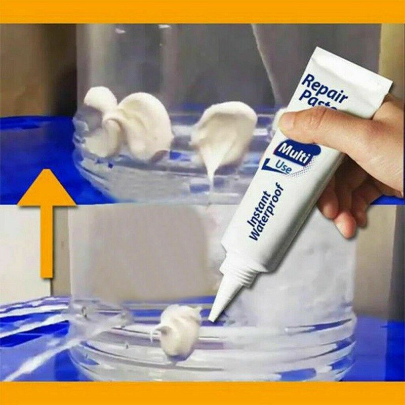 Läckagesäker pasta omedelbar vattentät reparation pasta gummi kök badrum för alla byggmaterial 100ml