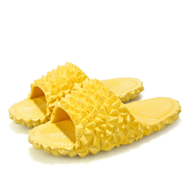 Kvinnors hem inomhus antisladd sandaler tofflor kvinnlig durian dra blåser mjuk botten plast tofflor kvinna sommar strandskor