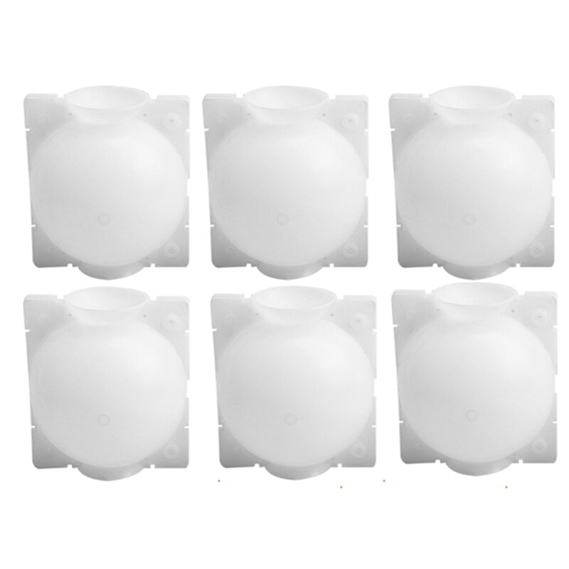 6Pcs Plant Box Garden Tree Compression Branch Propagation Bulb Rooting: White