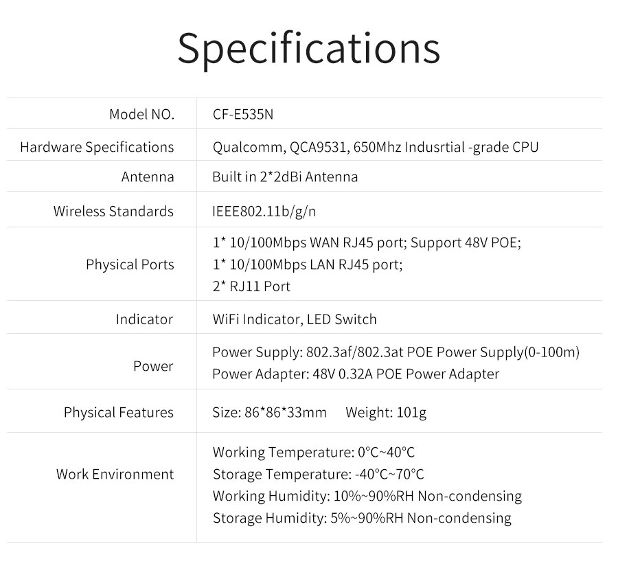 COMFAST 300Mbps 2.4GHz In wall Wireless AP Router for Hotel Room & VLAN and Access RJ45 /RJ11 Controller wireless wall wi fi AP