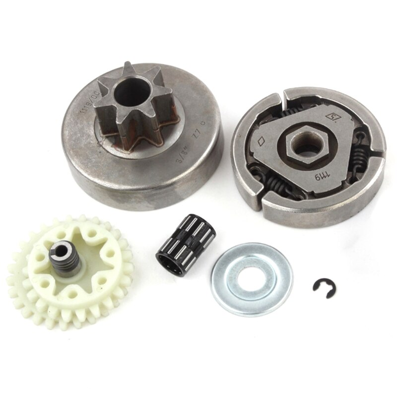 Clutch Tandwiel Drum Velg Washer Bearing Repair Kit Voor Stihl 038 MS380 MS381 667A: Default Title