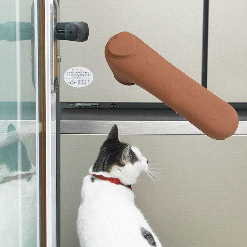 Door Knob Cover Silicone Door Handle Glove Wall Protectors Door Knob Protective Anti Collision Static Mat Home Door Knob Covers