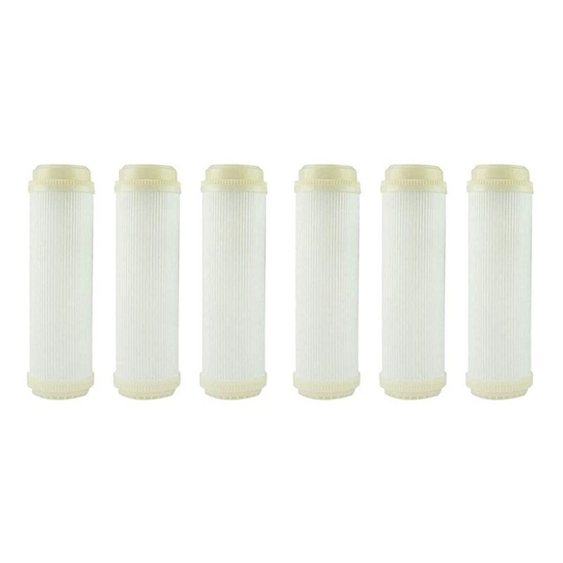 6 membranas de ultrafiltración de fibra hueca uf de tipo plano de 10 pulgadas, filtro de membrana de alto flujo de 0.01 micrómetros, uf seco: Default Title