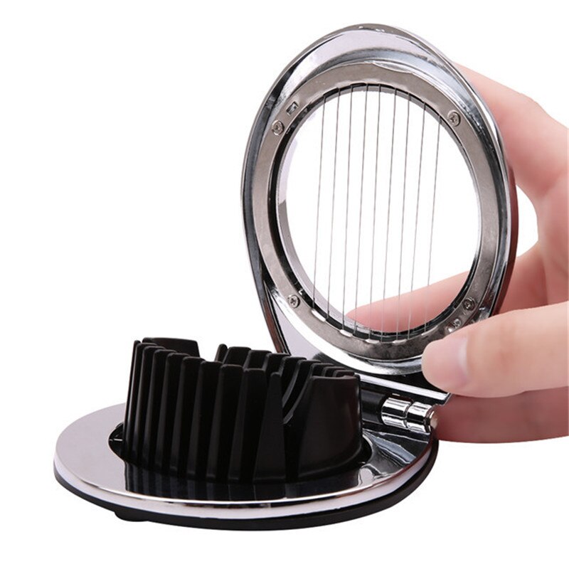 Multifunction Food Grade Stainless Steel Egg Slicer Eggs Cutting Egg Wedges Fruits Slicing Strawberry Cheese Kitchen Tool