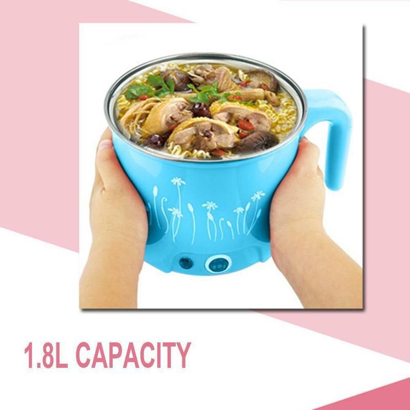 YE Elektrische Hot Pot, Elektrische fornuis Non-Stick Sauté Pan, Rapid Noedels