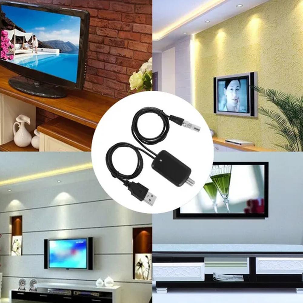 HDTV-Antennenverstärker 4K Low Noise High Gain TV-Signalverstärker UHD-Fernseher Zubehör