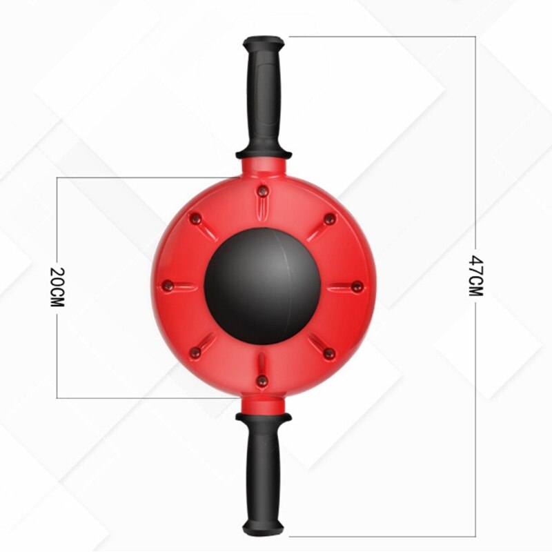 Rueda Abdominal de 360 grados, rodillo para entrenamiento muscular, equipo de Fitness, masajeador