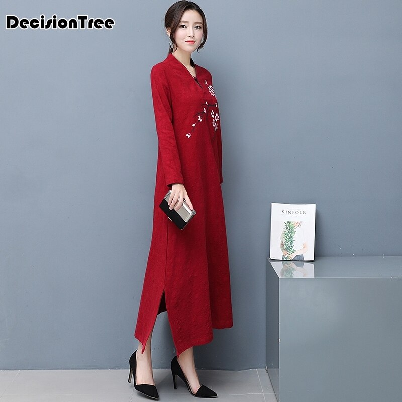 vestido chino moderno vestido tradicional chino qipao encaje sirena cheongsam vestido túnica China oriental cheongsam vestido