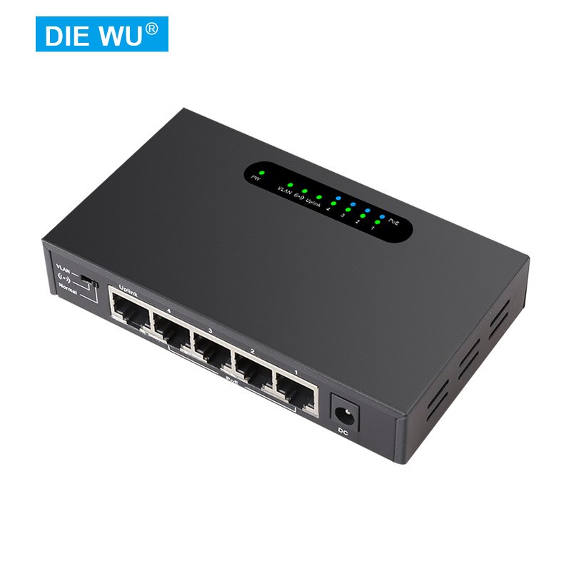 TXE104 POE Schalter 52V/65W 4Hafen 10/100 PoE + 1Hafen Aufwärtsverbindung Ethernet Schalter Eisen Hülse Netzwerk schalter für IP kamera/kabellos AP/CCTV