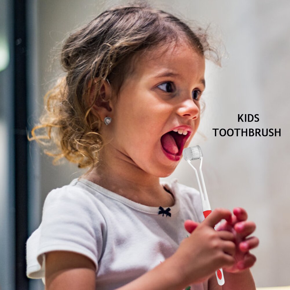 Bonito limpo escova de dentes escova de dentes crianças substituível cabeça escova de dentes branqueamento ferramentas para goma doença