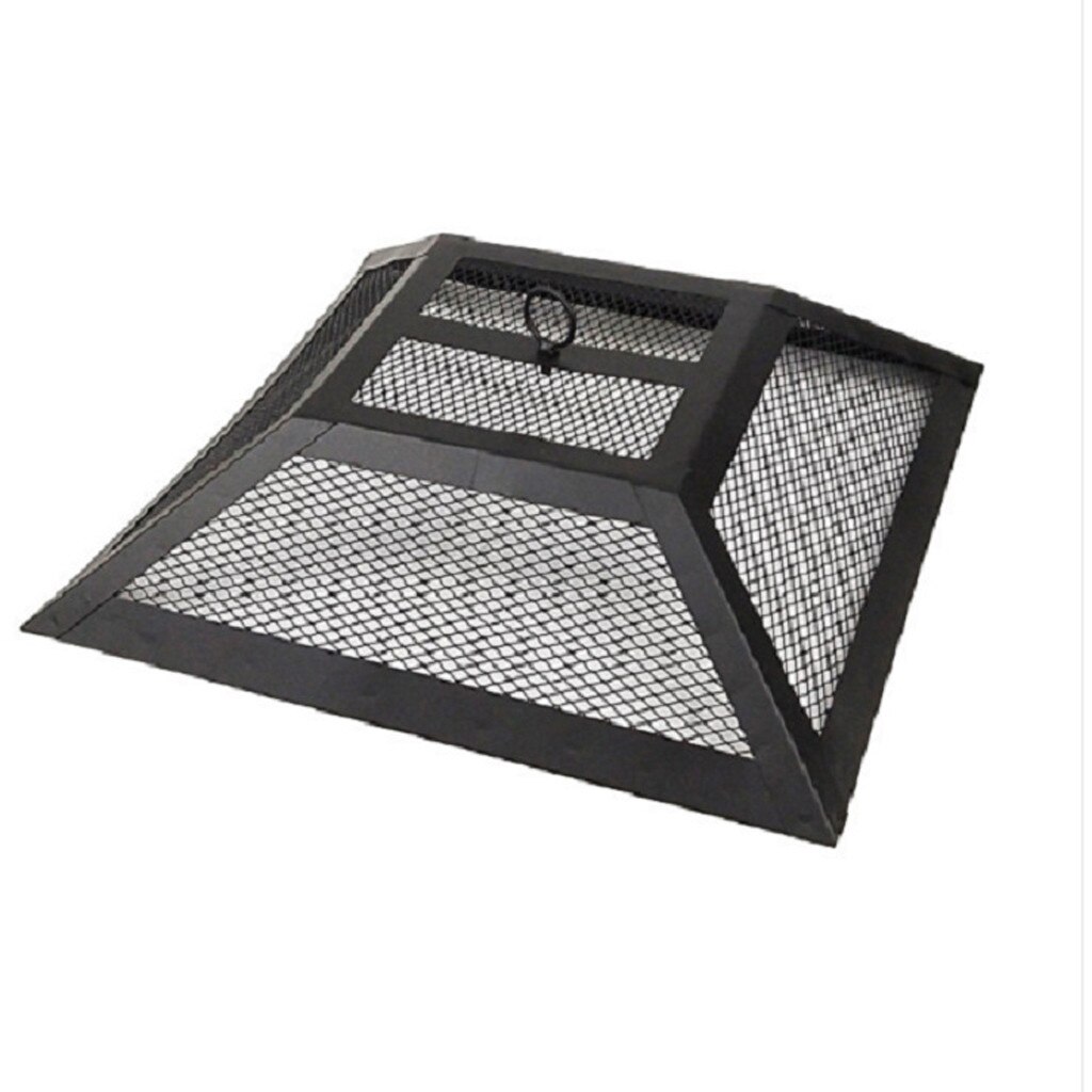 40#  utendørs firepit-steelbbq grille holdbart stål til bakgårdshage beachescamping bærbar enkel grille