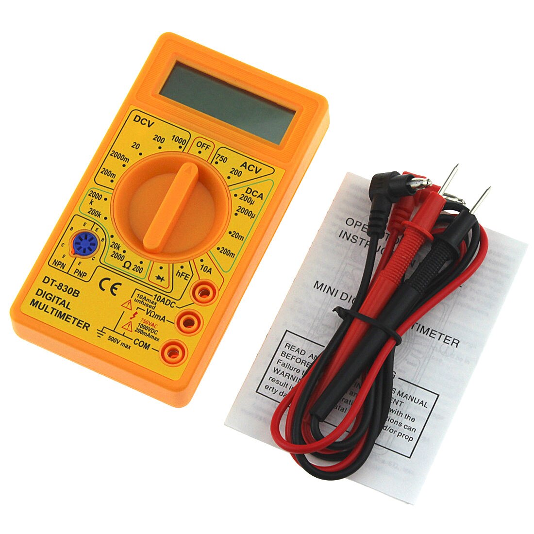 Tft-kleurendisplay Multifunctionele Transistor Tester Diode Thyristor Capaciteit Weerstand Inductie Mosfet Esr Lcr Meter