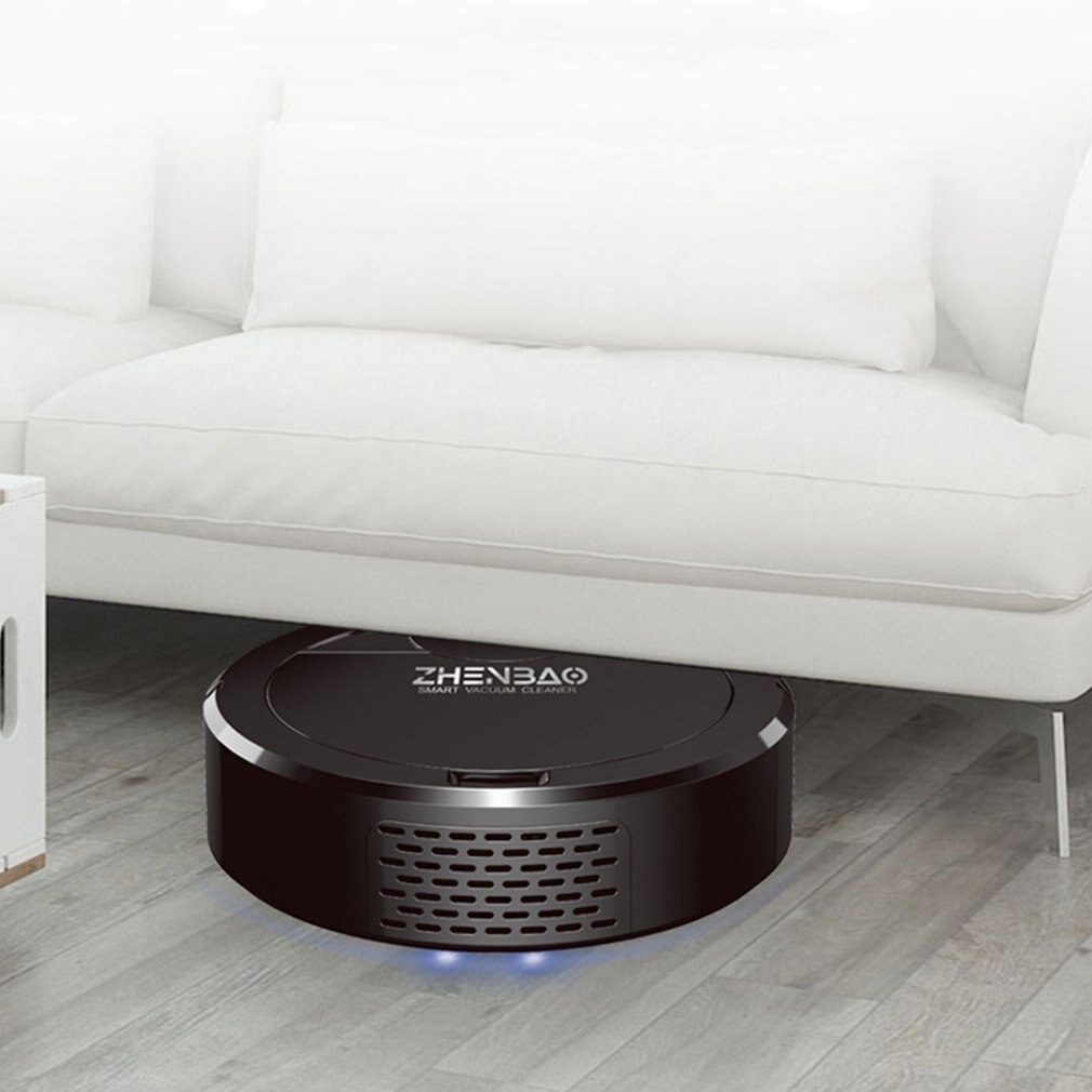 Robot Vacuum - Multiple Cleaning Modes Vacuum Best For Pet Hairs Hard Floor &amp; Medium Carpet Lazy Sweeper Vacuum Cleaner