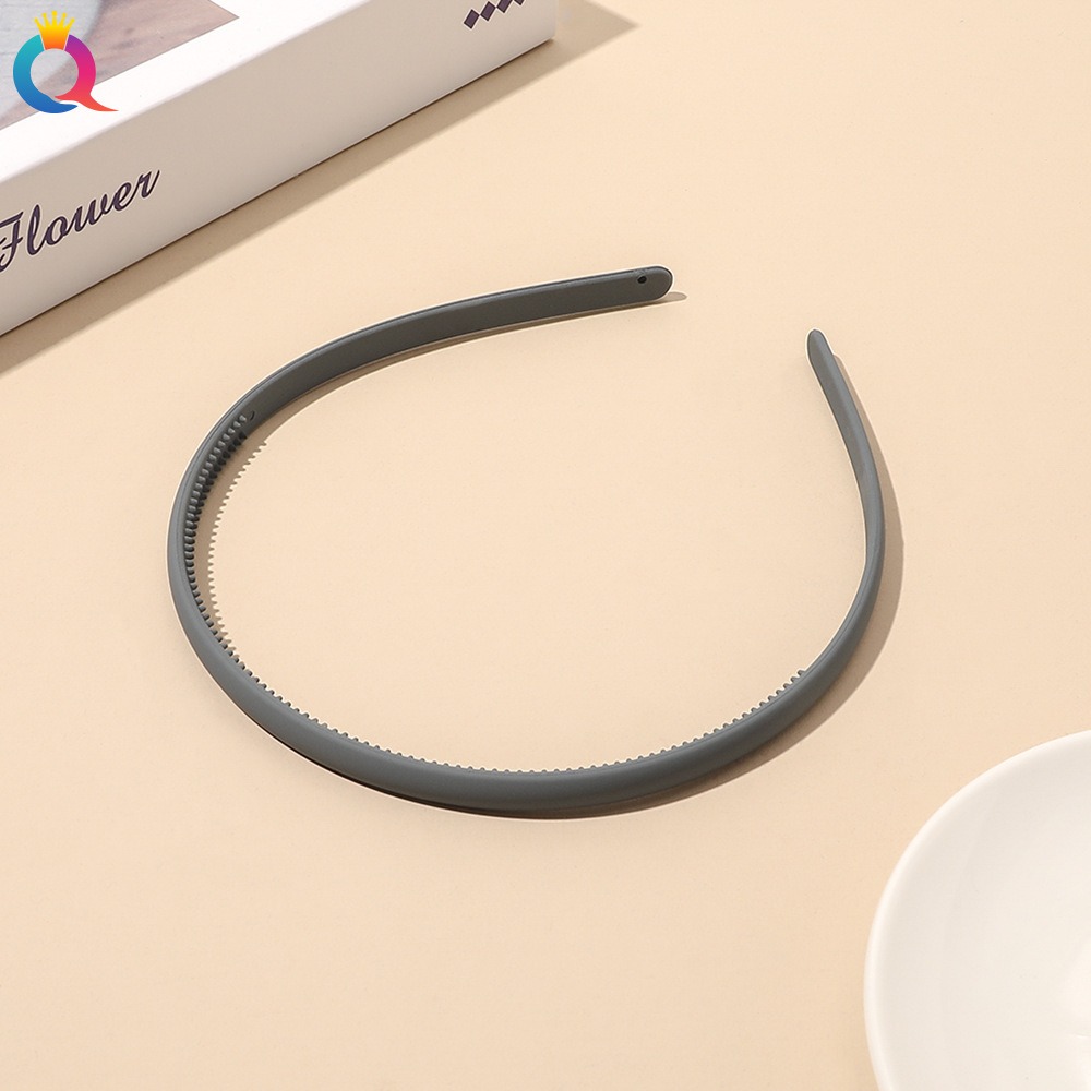 Kunststoff Frosted Rutschfeste Gesichtswäsche Haarbänder Stirnband Frauen Mädchen Haar Kopf Hoop Bands Scrunchie Zubehör Kopfschmuck Ornamente