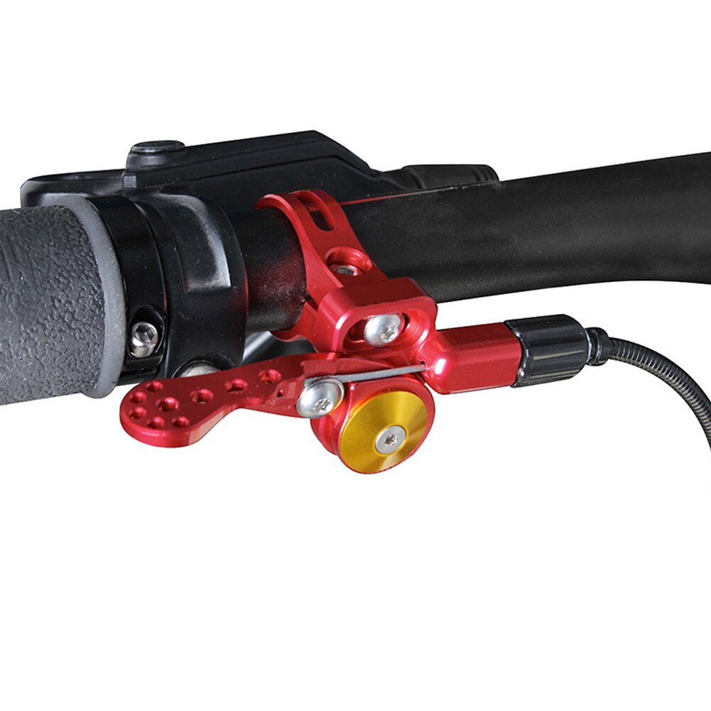 Tija de sillín ajustable para bicicleta de montaña y carretera, palanca de Control remoto mecánico Universal, 22,2/24MM