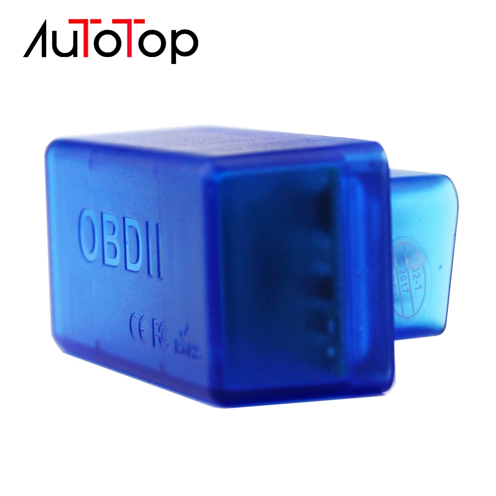 AUTOTOP OBD2 Bluetooth Adapter ELM 327 V2.1 Android Koppel OBDII Bluetooth Auto Diagnose-tool Voor Auto Multimedia Speler