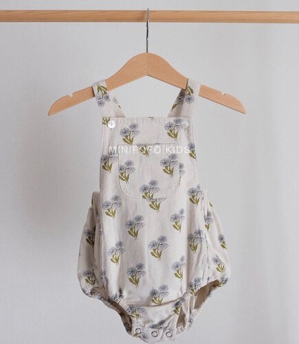 LCC-pelele para bebé recién nacido, ropa de verano para niñas pequeñas, 2022 algodón, encantador, con volantes y flores, 100%: romper / 12-18M(80)