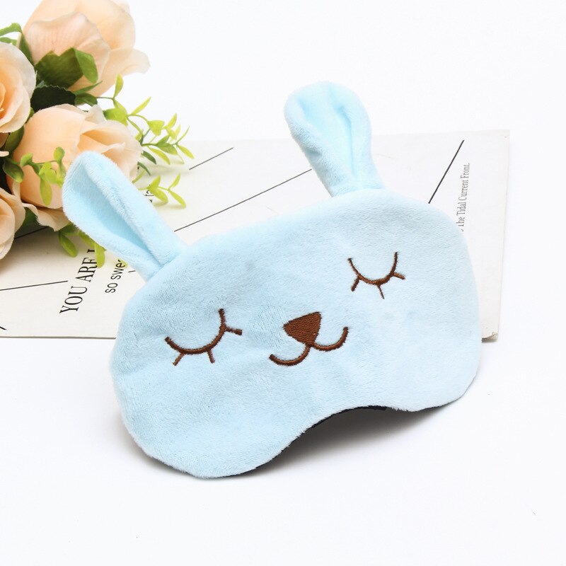 Máscara antifaz para dormir de dibujos animados para niños, bonita y Divertida máscara para dormir, banda para sombra de ojos para niños, ayudas para el sueño, parche para descanso de ojos con bolsa de hielo: 04