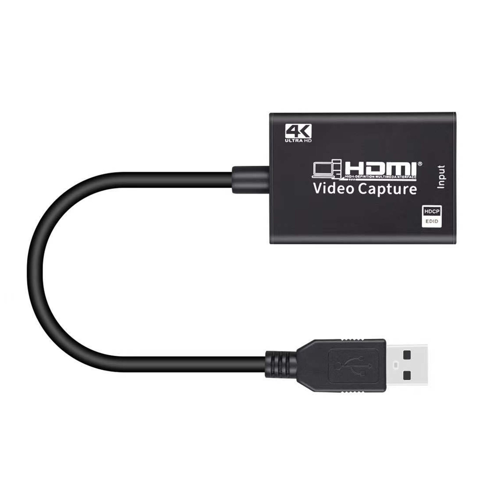 4K HDMI Game video capture Card USB 0.4A/DC 5V1080P Grabber Dongle capture card for OBS Capturing Game Game Capture Card Live: Default Title