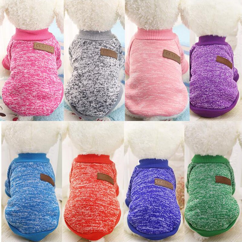 DIDIHOU Dog Sweater Clothes Costume Soft Warm comfortable Apparel For Small Dogs Chihuahua Supplies Sweater Clothes Costume Soft