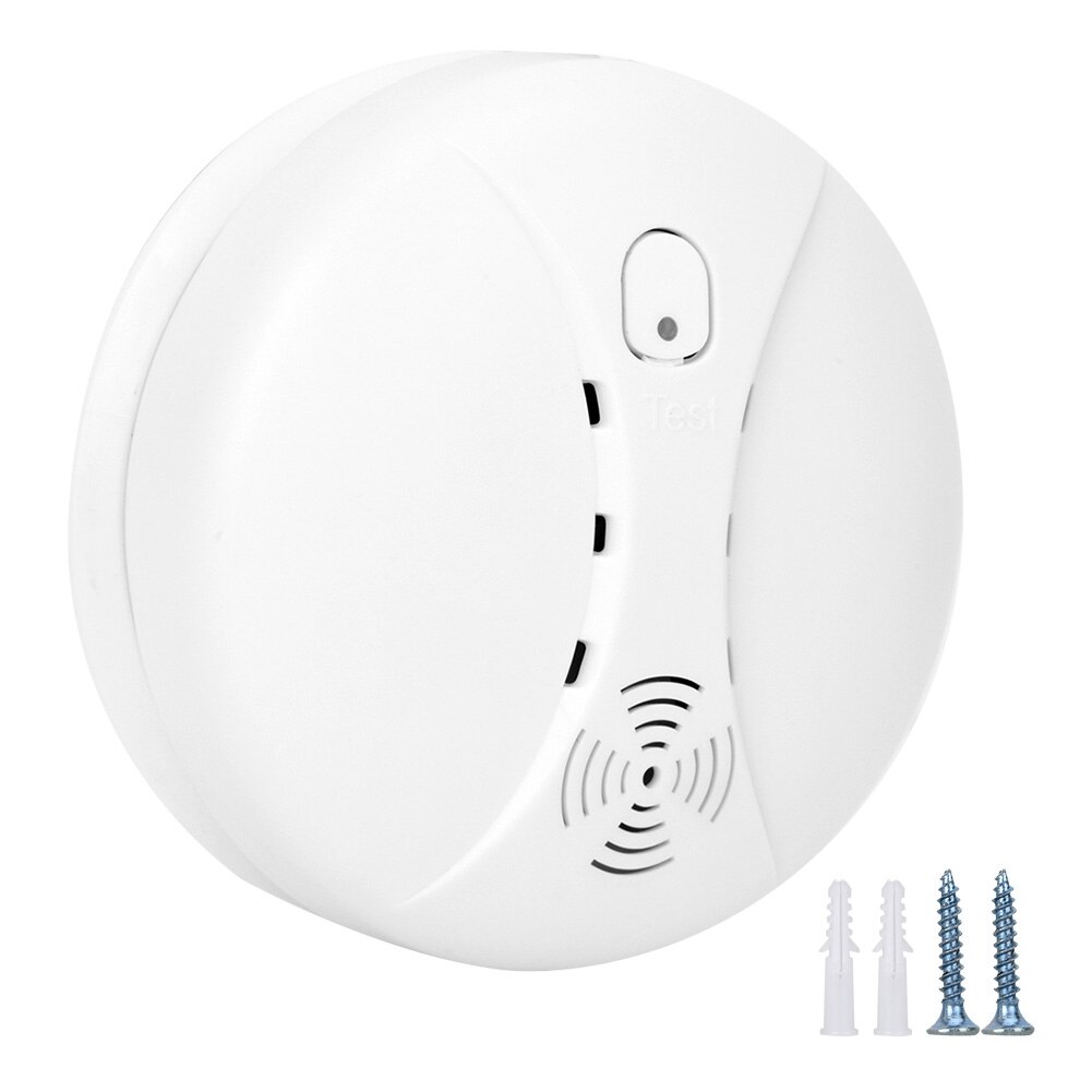 LED Intelligent Infrared Smoke Fire Detector Sensor Alarm Home Security Accessories