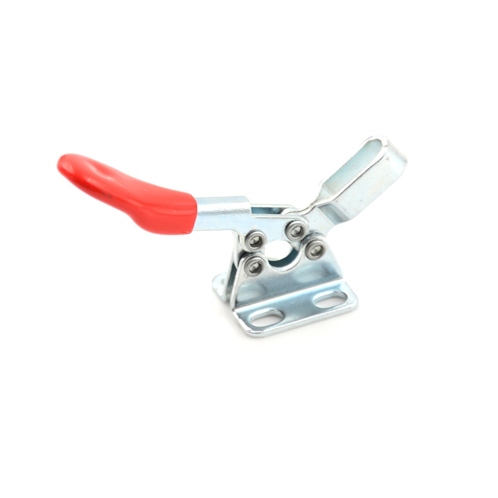 Toggle Clamp Verticale/Horizontale Toggle Clamp 90Kg 198Lbs Quick Release Toggle Clamp Anti-Slip Push Pull Hand tool