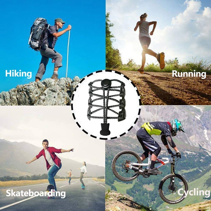 1 Paar Elastische Veters Ronde Locking No Tie Schoenveters Kids Adult Quick Lui Veters Rubber Sneakers Schoenveter 22 Kleuren