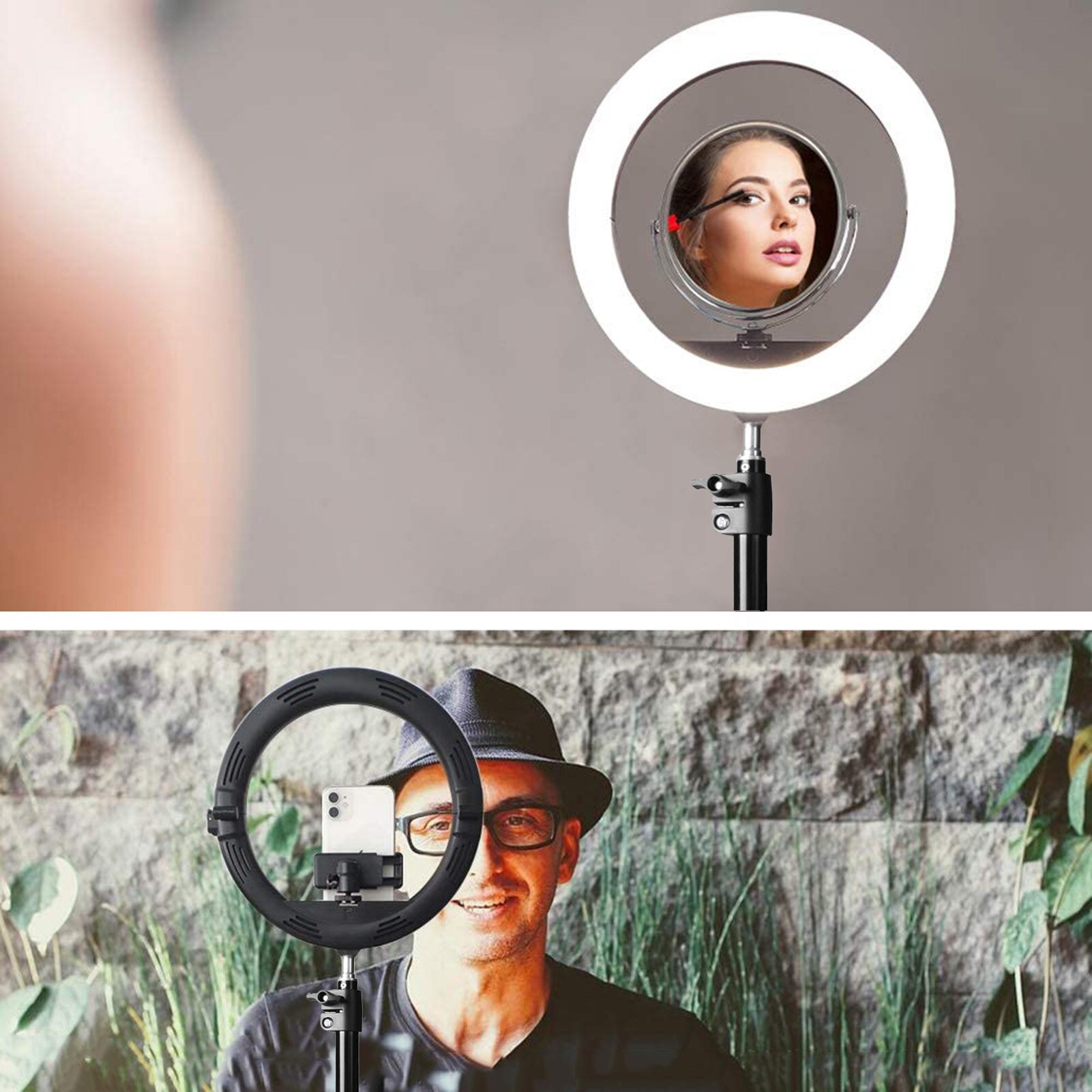 Adjustable Universal Table Desk Clamp Mount Stand 1/4' Screw Tip Tablet Bracket Foot For DSLR DC Camera Camcorder Ring Light