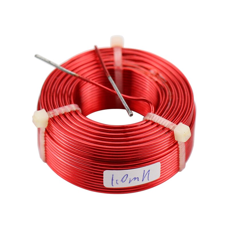 GHXAMP-bobina de Inductor cruzado de altavoz, divisor de frecuencia de cobre libre de oxígeno, inductancia 0.21mH 0.5mH 1.0mH 1.5mH, 1 unidad, 1,2mm