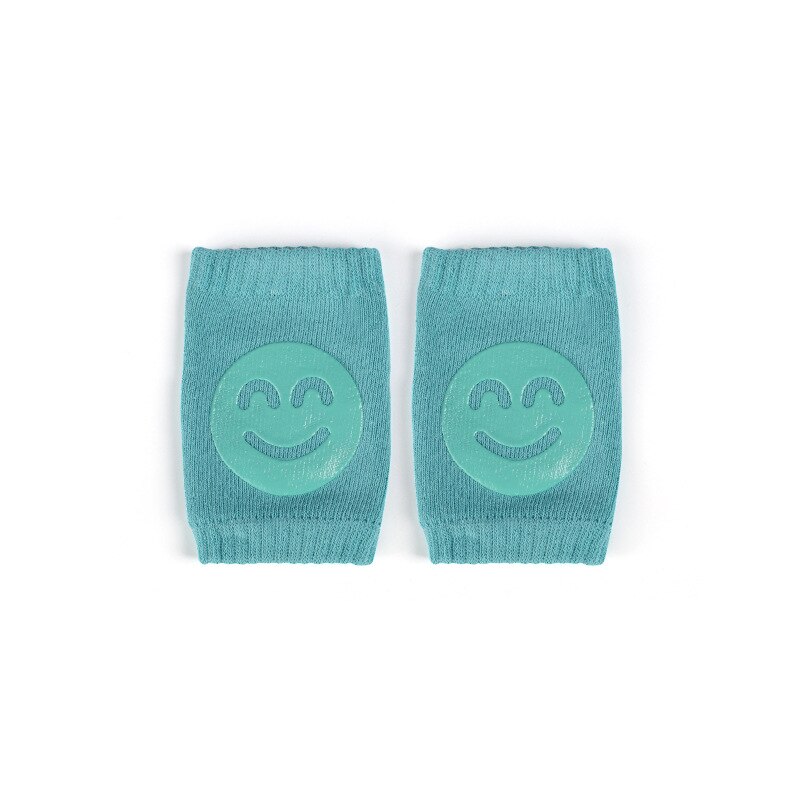 Ein paar Bein Wärmer freundlicher Unterhose Krabbeln Ellbogen Säuglinge Kleinkinder Baby Zubehör Pads Schutz Sicherheit Kneepad Mädchen Jungen: Himmel Blau