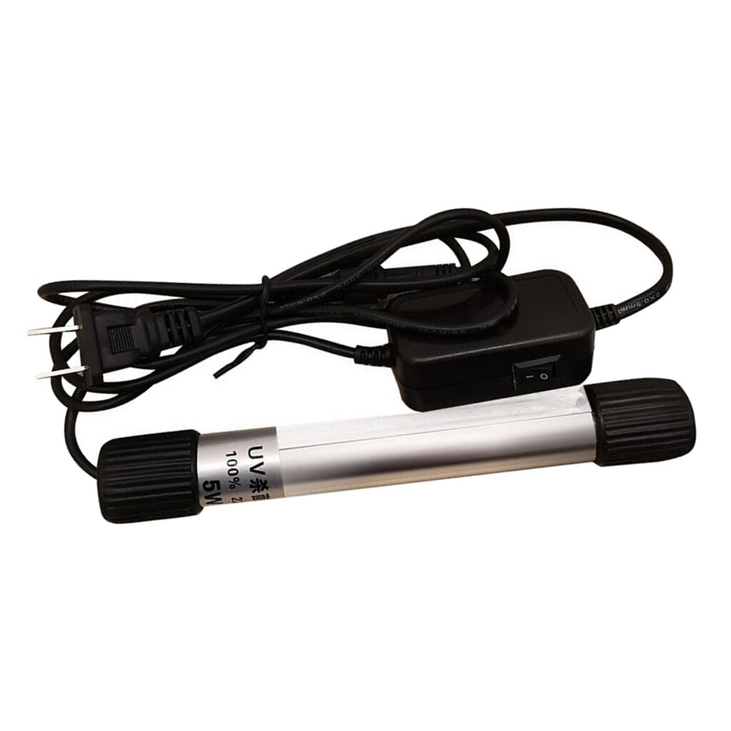 Bombilla de lámpara de ozono UVC para limpieza de mascarillas, esterilizador de luz ultravioleta Led, enchufe CN de 220V, 5W, CFL
